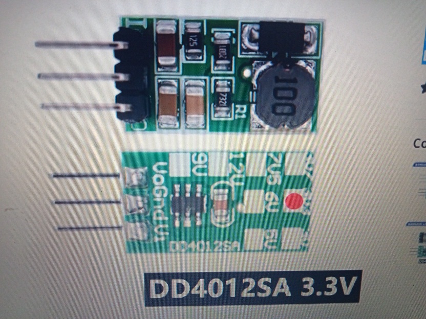 DD4012SA 1A DC 5-40V to 3.3V Regulator napona