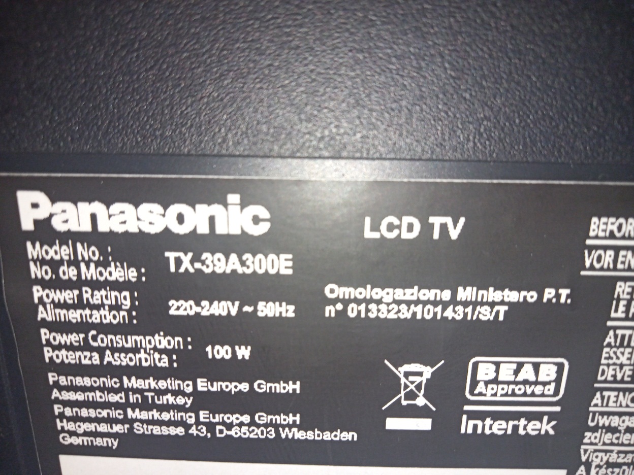 Panasonic 40 inca LED TV sa NOVIM pozadinskim osvetljenjem