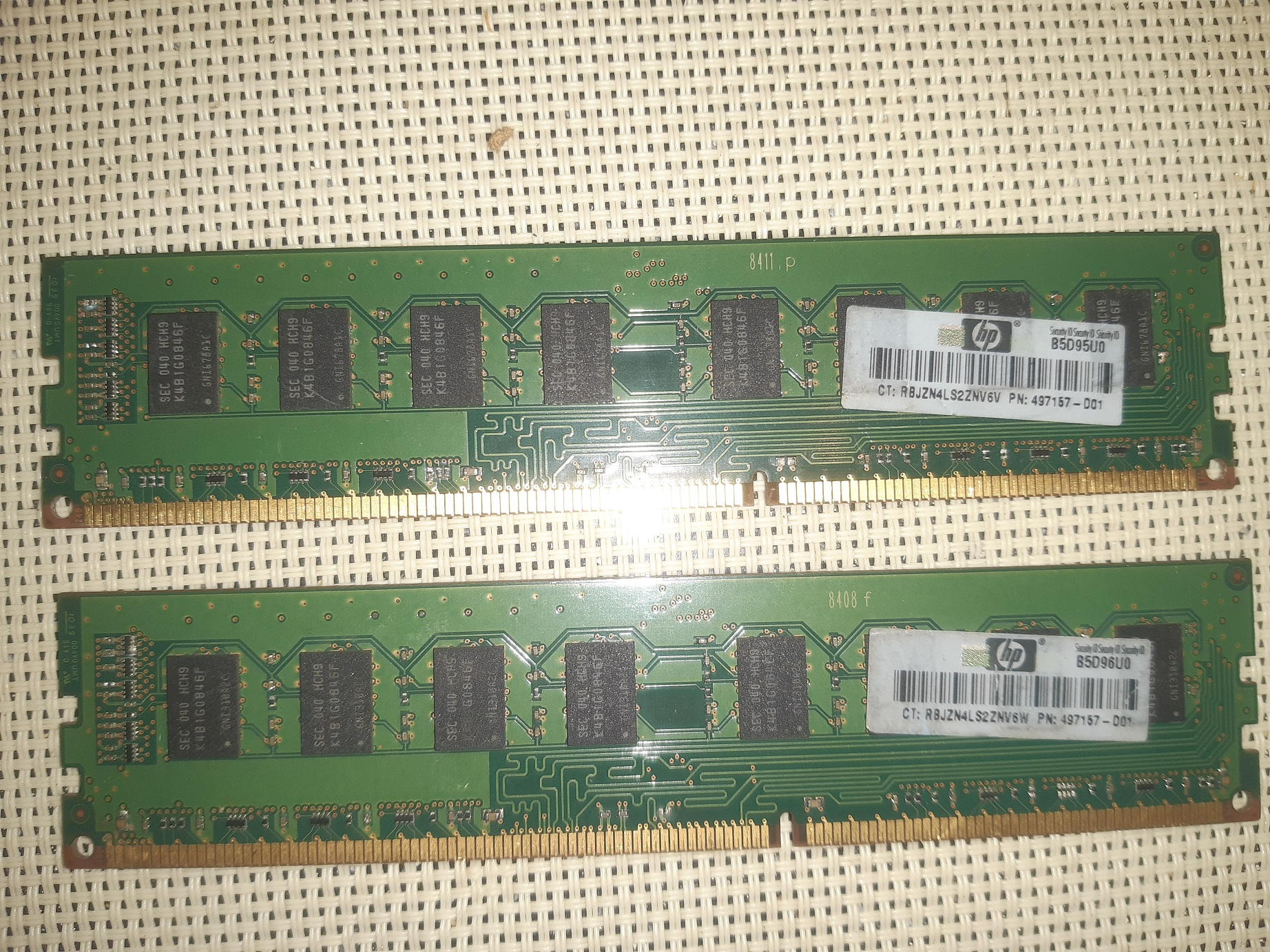 DDR3 ram memorije 4gb 2 X 2 gb