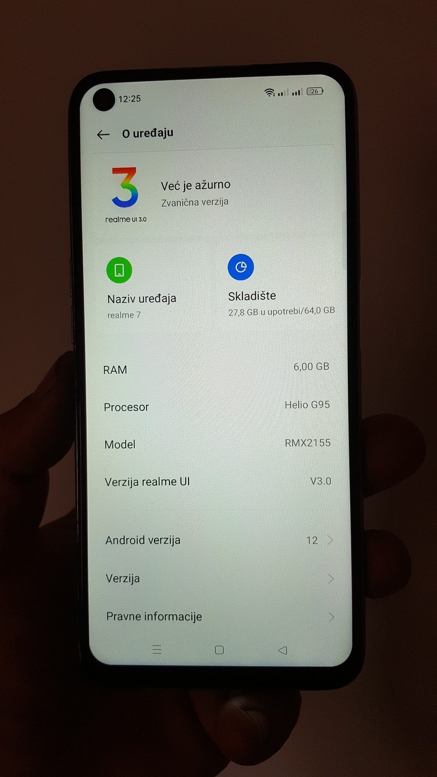 REALME 7 4G 2155 PERFEKTAN 48mpx 6 64 gb