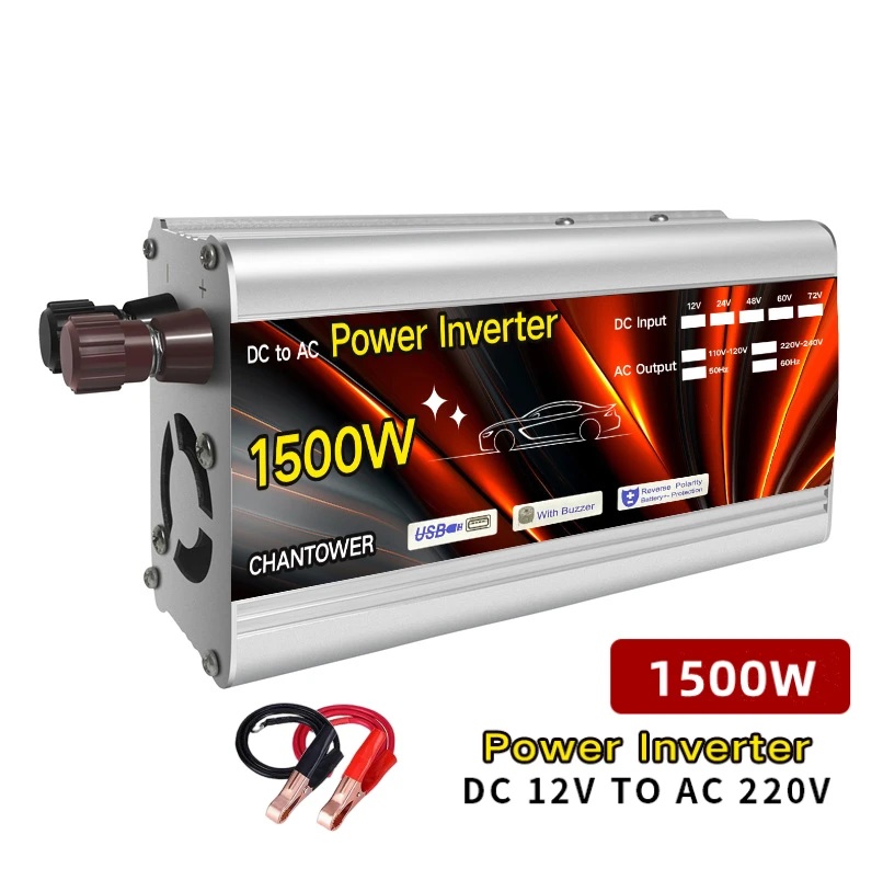 Inverter 1500 wati , pretvara 12v na 220v NOVO